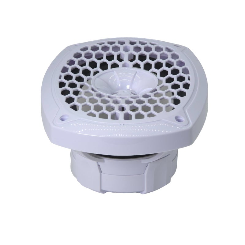 Warzone WZ69MW 6x9-Inch 2-Way Marine Speaker, 1200W Max, 4 Ohms, 20oz Magnet, White Injection Cone with Rubber Edge for Boats and Outdoor Audio (2 Speakers) - Image 5