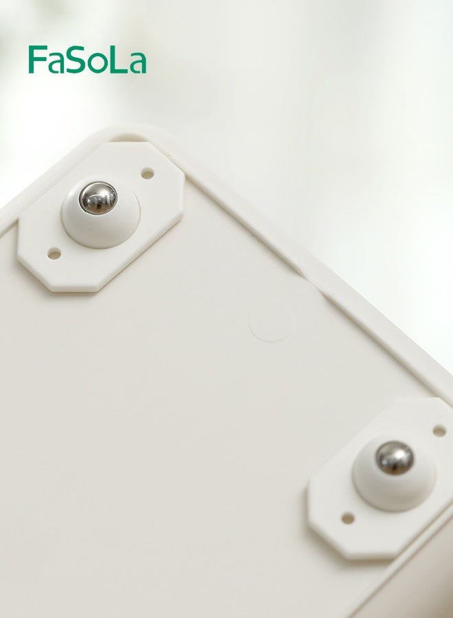 Fasola 4 Piece Bonded Bearing Wheel Mini Universal Wheel Pulley Silent and SmoothItem Carrying Steering Pulley - Image 1