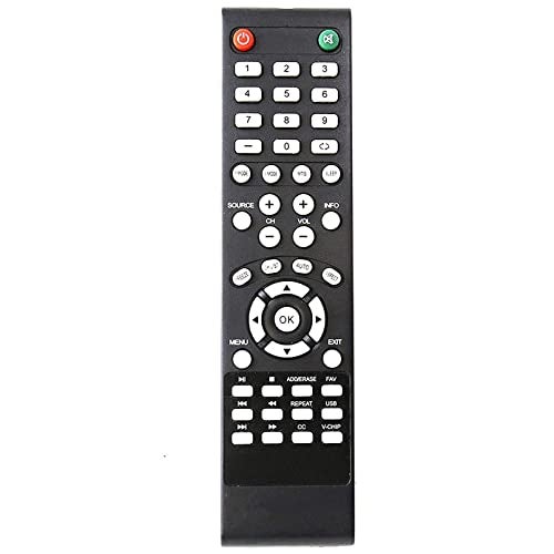 Beyution New TV Remote fit for ELEMENT ELCFW326 ELCFW327 ELCFW328 ELCFW329 ELDFW406 ELDFW407 ELDFT404 ELDFW322 ELDFW374 ELDFW464 ELGFT554 LC-26G77A LC-46G91 LC-32G85 LC-60G77A LE-28GA2 LE-39GJ01 LE-19GAK - Image 1