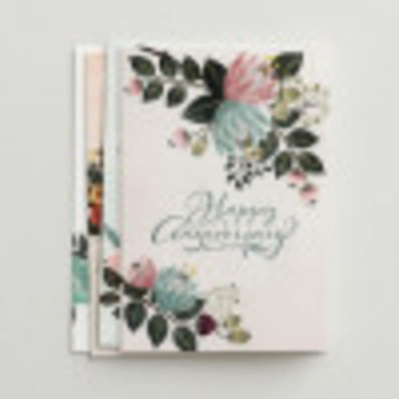 DaySpring  Anniversary  Celebrating Your Anniversary  4 Design Assortment with Scripture  12 Boxed Floral Cards and Envelopes 18561 - Image 1