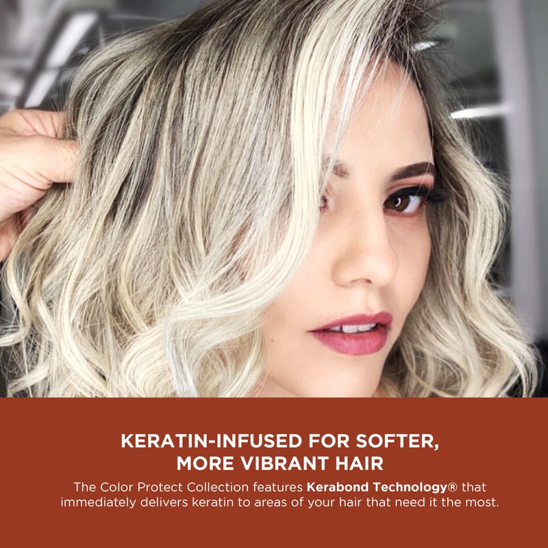 KERATHERAPY Keratin Infused Color Protect Shampoo, 10.1 fl. oz., 300 ml - Gluten Free Color Protecting Shampoo for Color Treated Hair with Kerabond Technology, Red Raspberry Oil, Omega 3 & 6 - Image 2