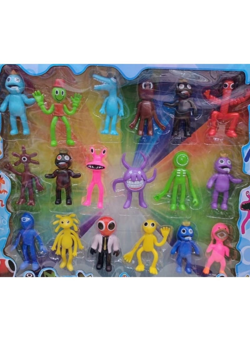 Huitich Kids Toy 18 Pcs Figures Popular Game Character Toy - Image 1