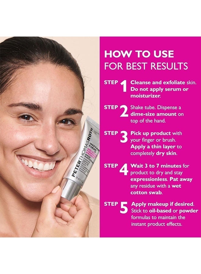 Peter Thomas Roth | Instant FIRMx® No-Filter Primer, Instant Skin Tightener, Skin Firmer, Makeup Primer For Face, Blurring Face Primer, 30 ml / 1 fl oz - Image 4