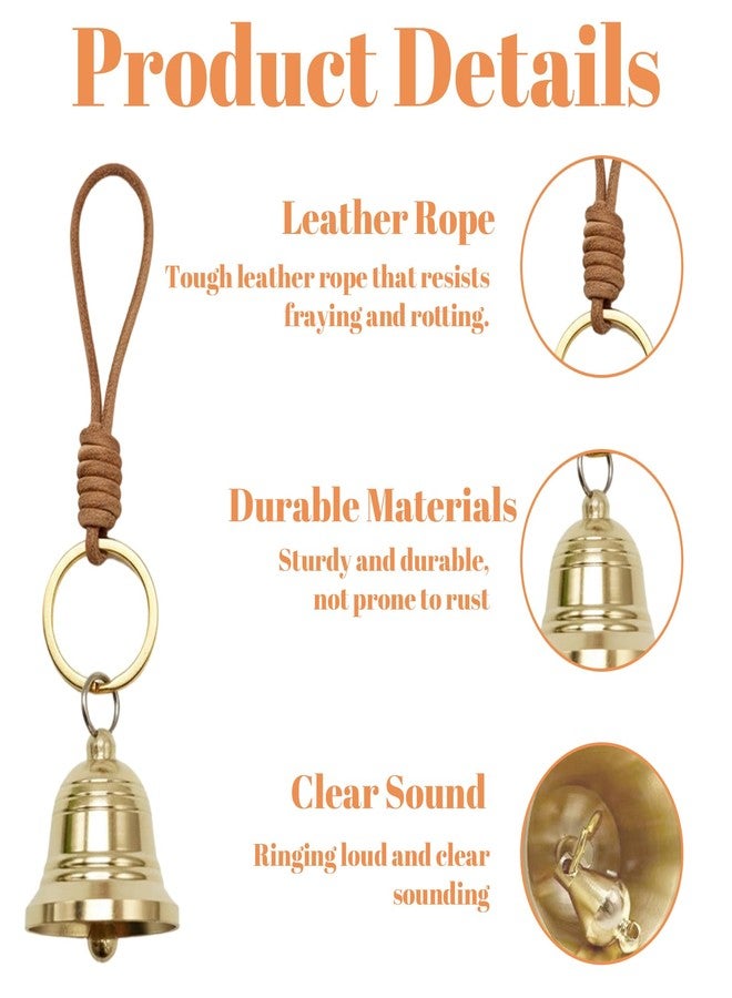 CZFSWT 2Pcs Bells for Door Knob, Jingle Bells for Door Knob, Bell for Door Opening Suitable for Festival Decoration Enthusiasts - Image 3