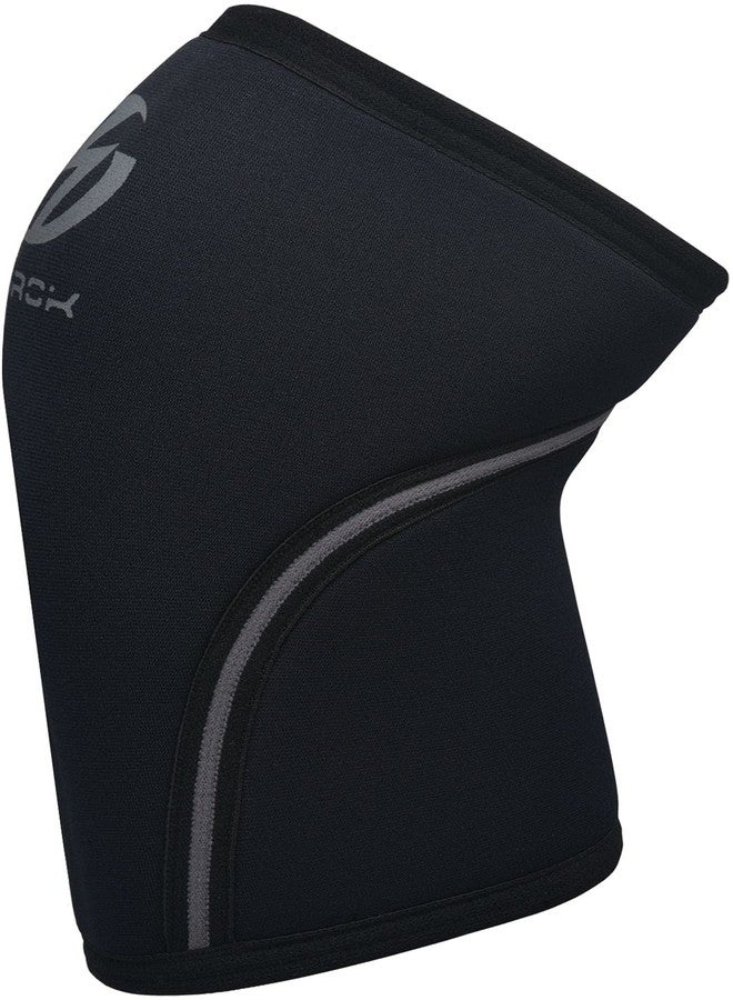 Nisrok Knee Sleeves (1 Pair), 7mm Neoprene Compression Knee Braces, Great Support for Cross Training, Weightlifting, Powerlifting, Squats, Basketball and More (Black, Large) - Image 2