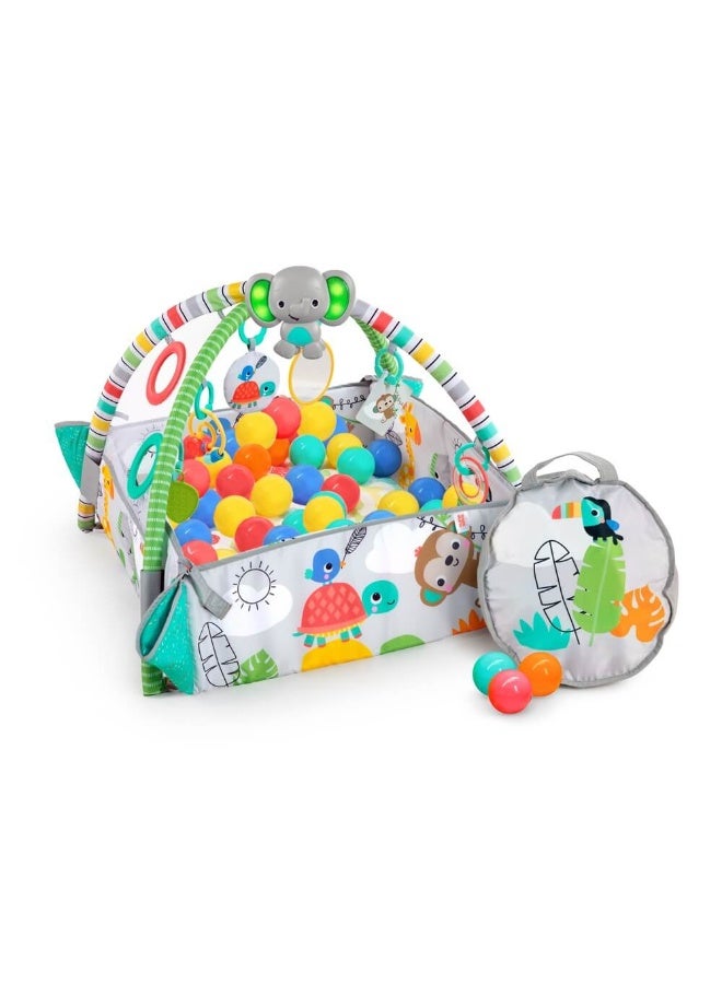 Bright Starts 5 في 1 صالة ألعاب الكرة الاستوائية حسب رغبتك مع حديقة الكرة - Image 3