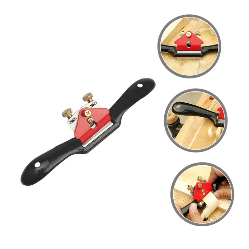 Adjustable Woodworking Hand Planer with Heat Treated Blade for Chamfering and Fine Planing - Image 5