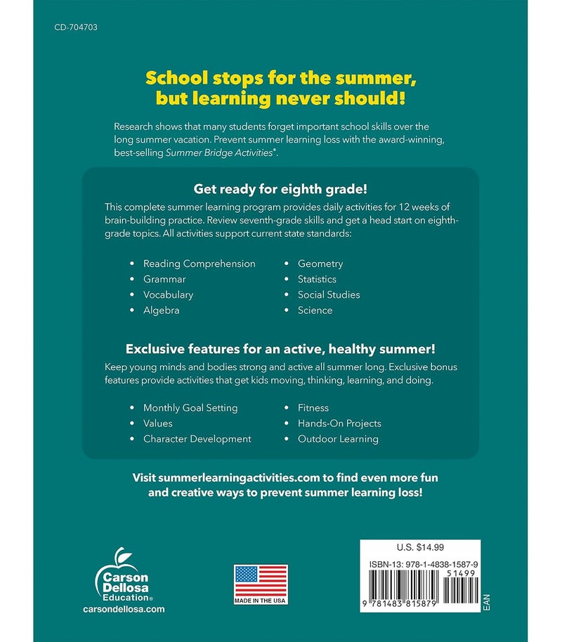 Summer Bridge Activities®, Grades 7 - 8 - Image 2