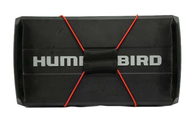 CARBONgreen Fishing Graph Cover Strap Fish Finder Bungee For Securing Graph Cover for Travel (Red, 1) - Image 4