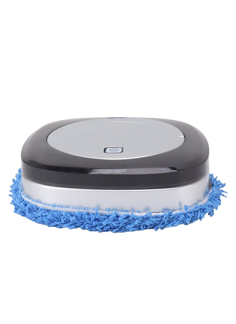 SYOSI - Wet Scrubbing Mopping Robot, Robot Vacuum Cleaner, Automatic Floor Mopping Robot, Mopping Robot, with Water Tank Vacuum and Mop, Suitable for a Variety of Floors, Wood Panels, Tiles (Silver) - Image 1