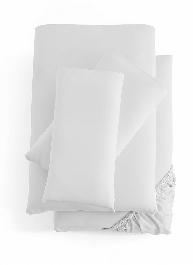 Silentnight - Bamboo White Flat Sheet - Image 1