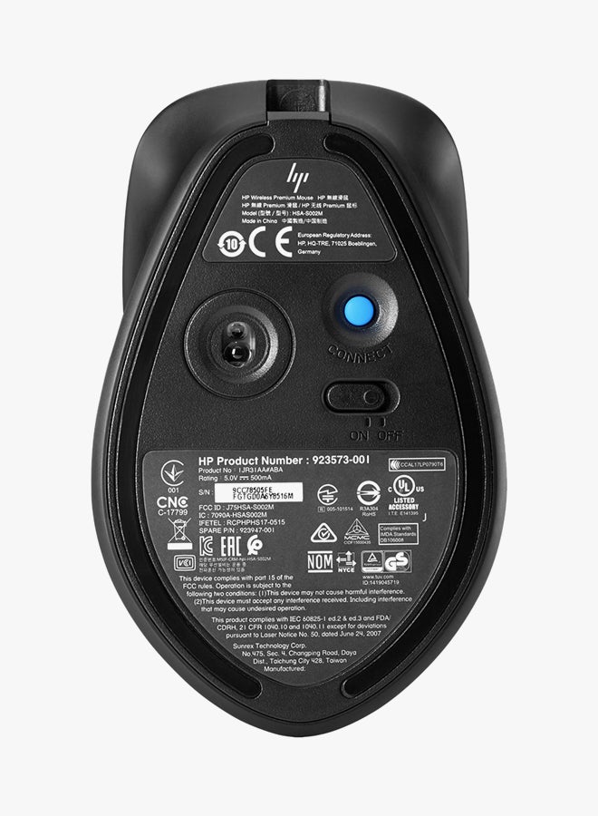 HP ماوس إنفي 500 قابل للشحن ذهبي وردي/أسود - Image 2