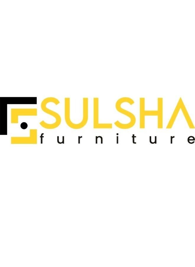 SULSHA - 3 Door Wardrobe With Mirror And Drawer Black Color - Image 1