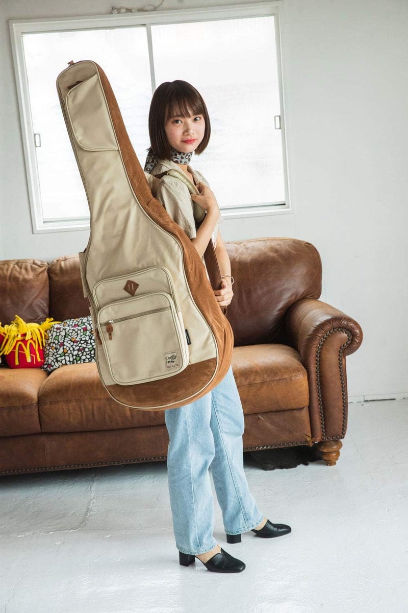 Ibanez PowerPad Designer IAB541 Acoustic Guitar Gig Bag - Beige - Image 2