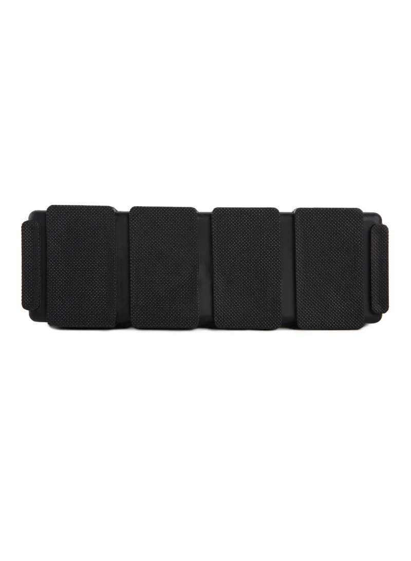 London Rag Black Clear Utility Handbag