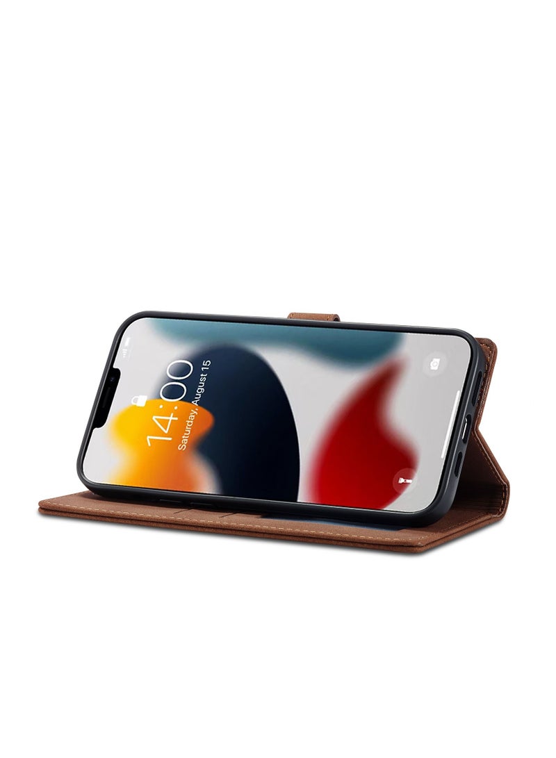 Suteni Flip Cover Protective Leather Case for iPhone - Image 2