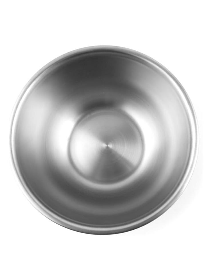 يوريفو 3 قطع * 3.5 لتر أوعية خلط من الفولاذ المقاوم للصدأ (11.5 لتر في المجموع): منظمات تخزين الطعام الصديقة للبيئة والقابلة لإعادة الاستخدام، كل منها بمقياس 2 لتر، آمنة للغسل في غسالة الأطباق، مناسبة للطهي والخبز والتتبيل وتقديم الطعام والسلطات. - Image 3