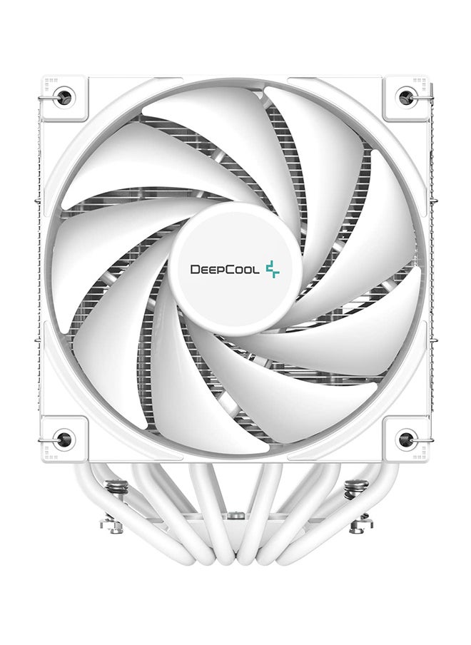 DEEPCOOL مروحة تبريد الهواء/وحدة المعالجة المركزية AK620 WH مقاس 120 مم ومروحة PWM رباعية الدبابيس (أبيض) - R-AK620-WHNNMT-G-1  - Image 4