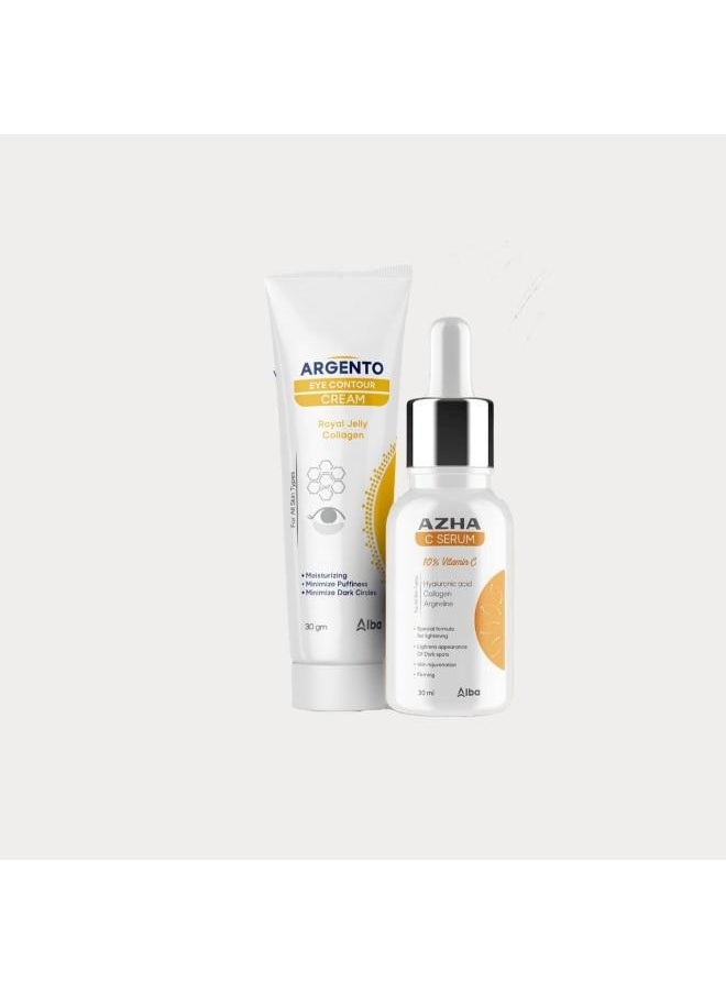 AZHA Azha serum 30 ml + Argento eye contour 15 g  - Image 1