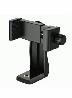 Generic Smartphone Tripod Adapter Cell Phone Holder Mount Adapter, Fits iPhone, Samsung, and all Phones, Rotates Vertical and Horizontal, Adjustable Clamp  - Image 1