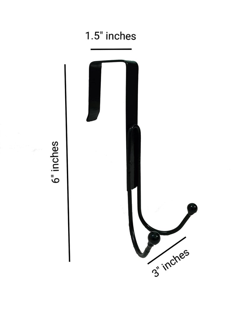 PLATIPUS Over The Door Hook Hanger with Two Hooks Pack of 2 - Image 2