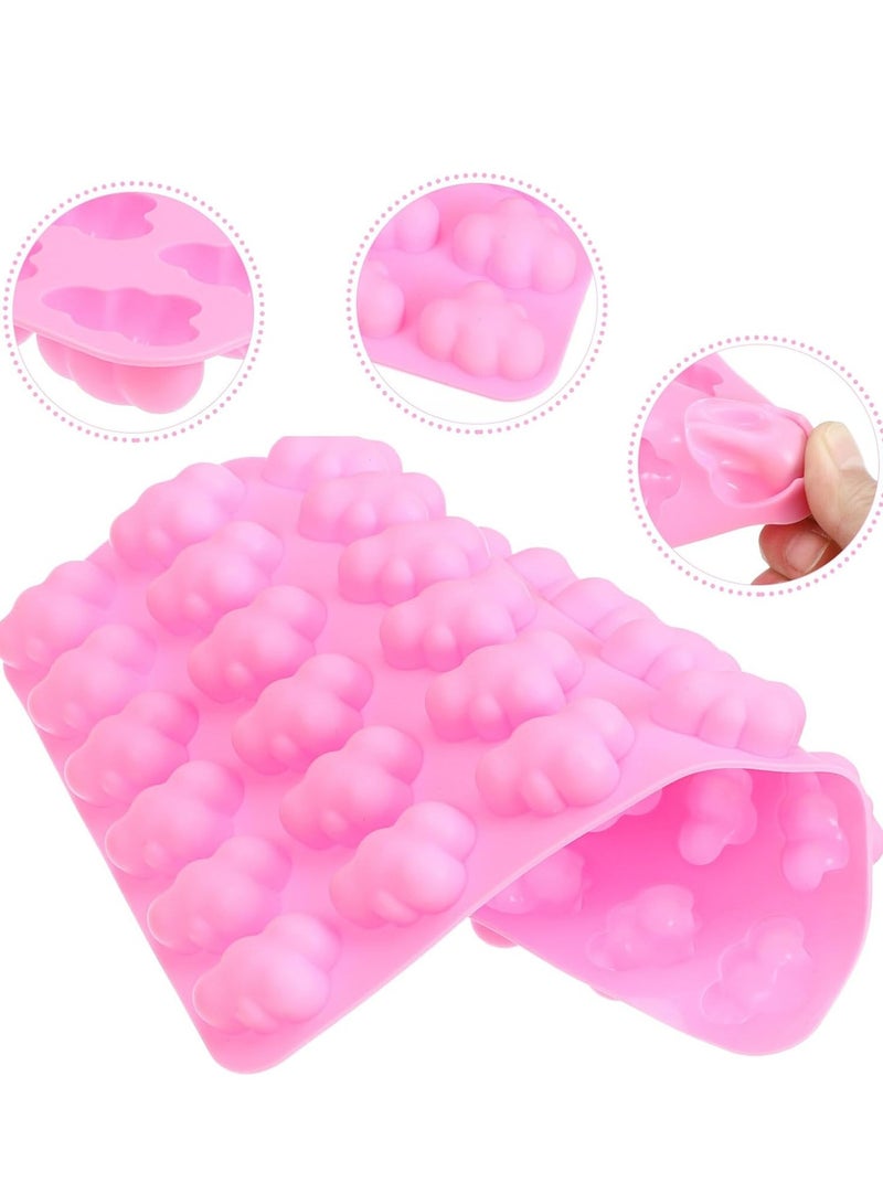Oasisgalore Pink Silicone Cloud Molds for Chocolate, Mousse, Fondant, Candy, Soap - DIY Baking Tool - Image 4