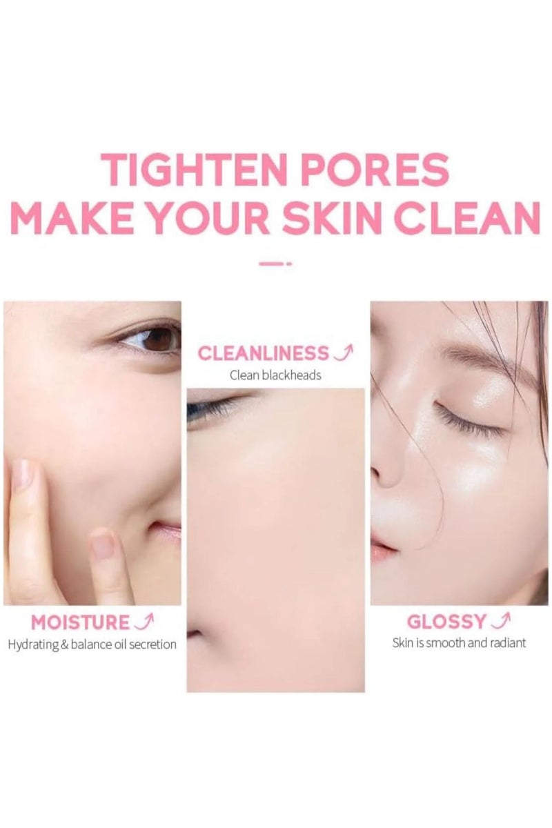 لايكو قناع الطين ساكورا الياباني، عميق، التحكم في الزيوت، المسام السوداء، ترطيب، تقليص المسام، 90 جرام - Image 4