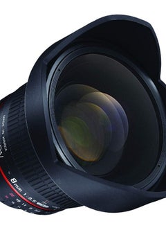 Rokinon HD8M-C 8mm f/3.5 HD Fisheye Lens with Removeable Hood for Canon DSLR 8-8mm, Fixed-Non-Zoom Lens,Black  - Image 2