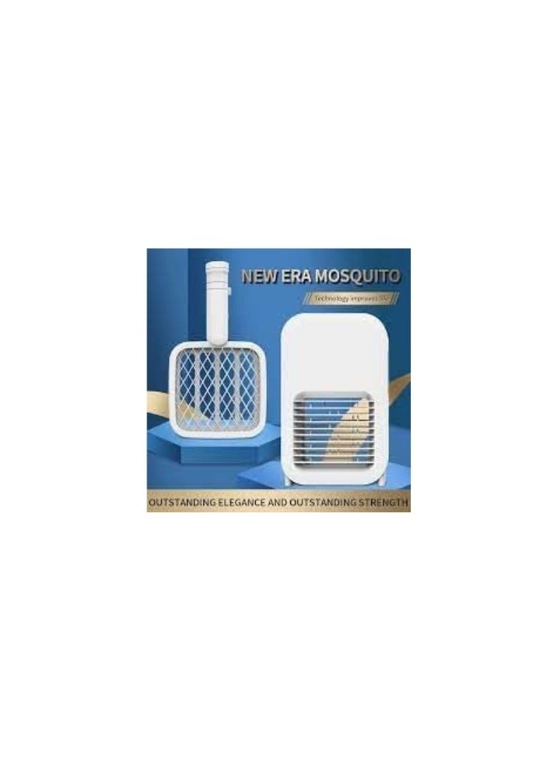 2 In1 USB Rechargeable Electric Swatter White 54x5x22cm - Image 2