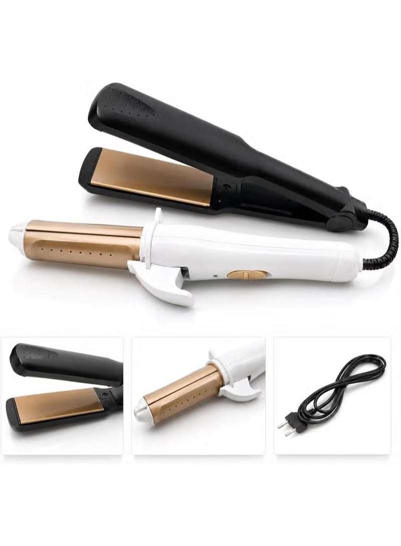 Ruay 2-in-1 Hair Styling Kit Professional Straightener & Curler | RA152 - Image 2
