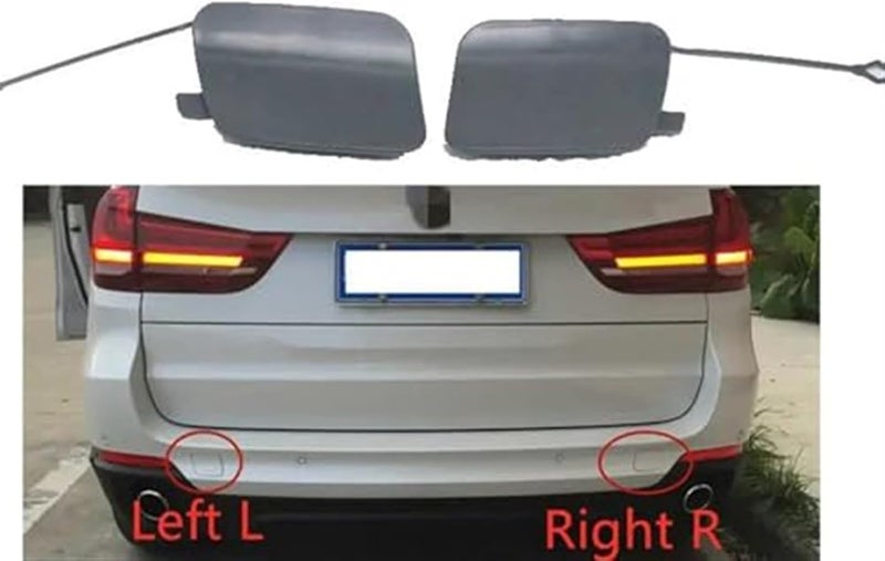 DEMULAX Rear Bumper Towing Hook Eye Cover for BMW X5 F15 - Image 3