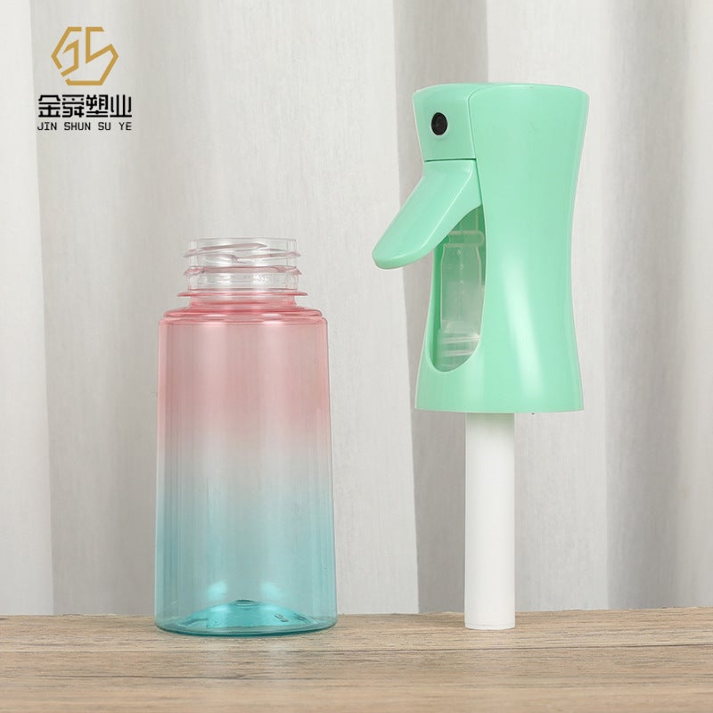 New Gradient Alcohol Disinfection Continuous Spray Bottle Water Replenishment Portable Bottling Hairdressing Watering Bottling Bottle - Image 5