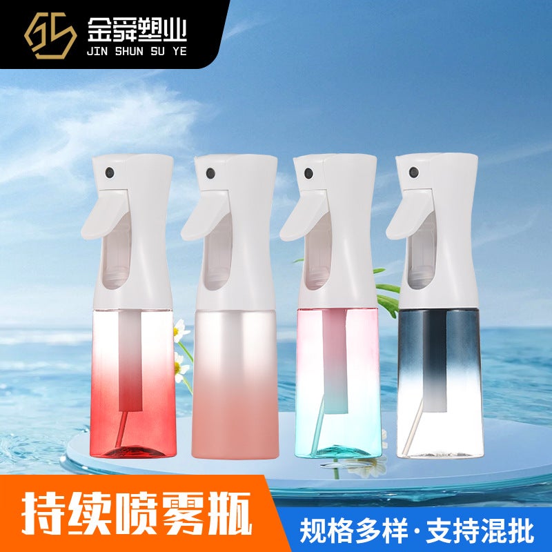 New Gradient Alcohol Disinfection Continuous Spray Bottle Water Replenishment Portable Bottling Hairdressing Watering Bottling Bottle - Image 2
