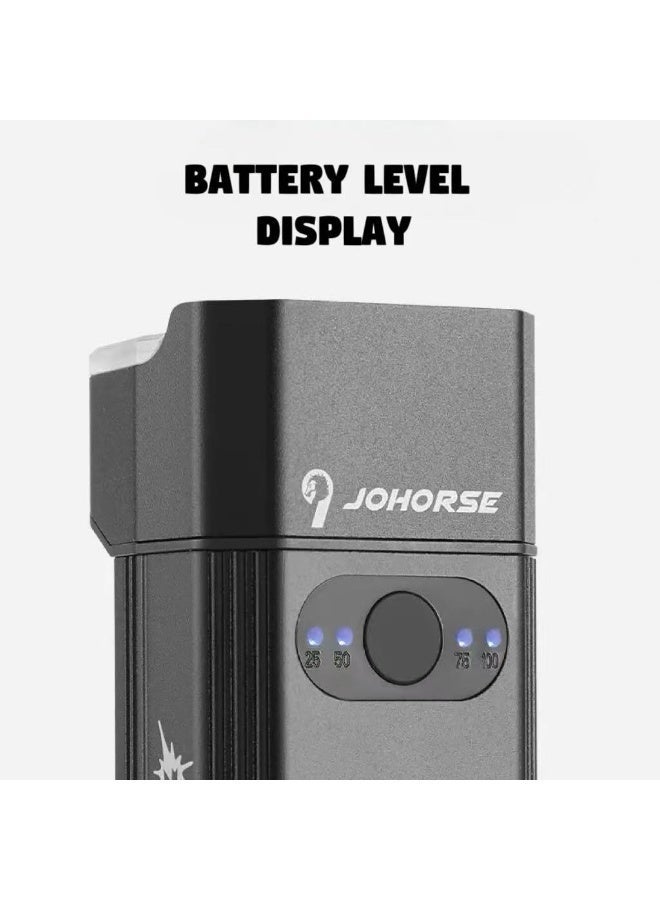 Bicycle light, 1200 Lumens, USB Rechargeable, Waterproof, 7 Lighting Modes, Easy to Install, Suitable for Bicycles, E-Bikes, Scooters, and More - Image 3