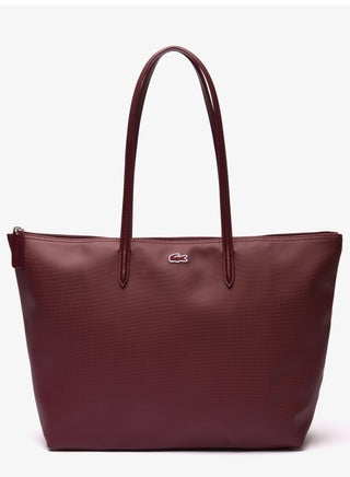 Lacoste bag Women's L12.12 Concept Fashion Versatile Large Capacity Large Size Zipper Handheld Shoulder Bag Tote Bag Large Claret 45cm * 30cm * 12cm - pzsku/ZFC63A5C5F081536E53ACZ/45/1753430627/62527ac2-04b9-4cff-b710-ebcd2f63bf2e