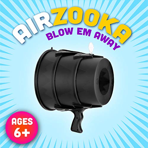 Squirrel Products Airzooka Air Blaster- Blows 'Em Away - Air Toy for Adults and Children Ages 6 and Older - Black - Image 2