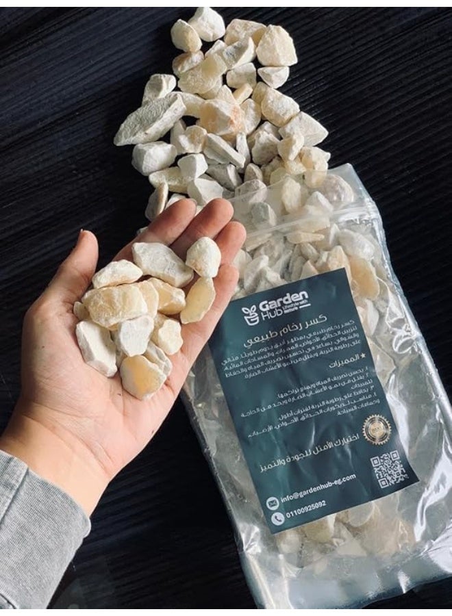 "Crushed natural white marble for decoration." - Image 1