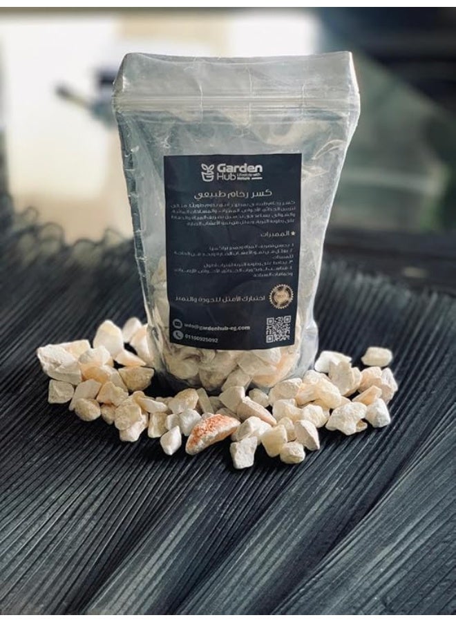 "Crushed natural white marble for decoration." - Image 2