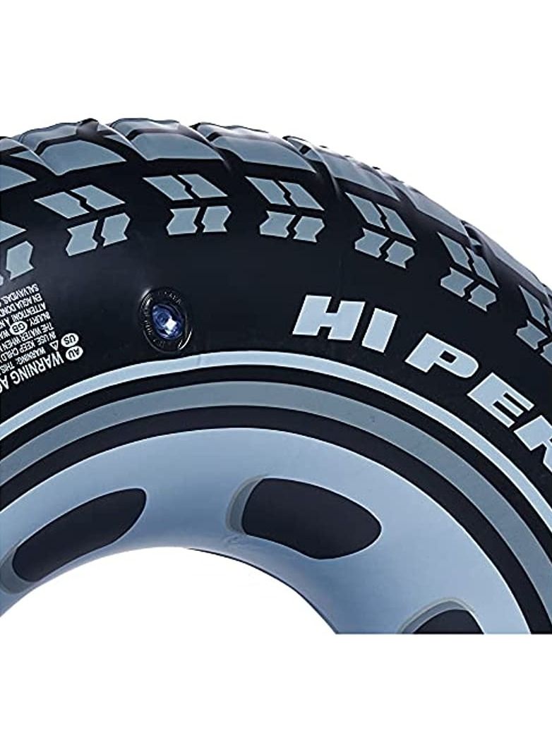 انتكس أنبوب السباحة العملاق أسود إطار السيارة 91 سم - Image 3