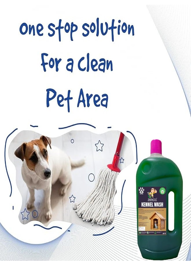 swacch Kennel Wash (1 Litre) Mogra I Pet Stain & Odour Remover I Pet Floor Cleaner Liquid I Dog and Cat Friendly - Image 4