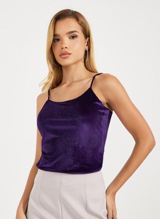 Velvet Look Strappy Cami - pzsku/ZFC63CBBBD3B32FDD11BBZ/45/_/1732386281/300ac96c-773f-461e-a317-c68843e29d03