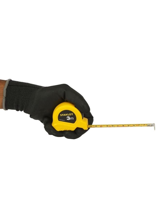 Stanley Flexible Compact Short Measuring Tape Rule Yellow and Black 3m x 13mm STHT36125-812 - Image 5