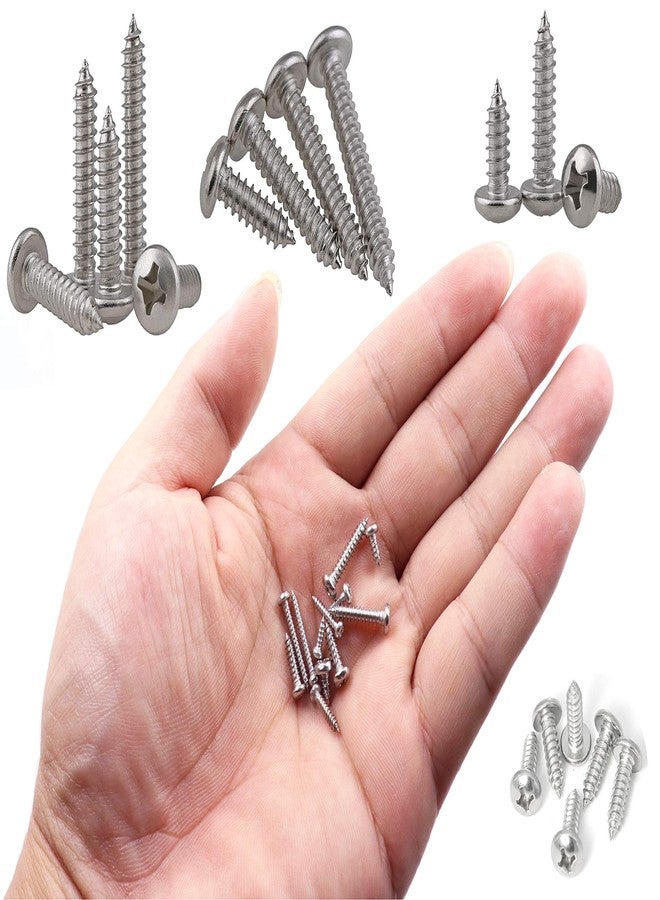 LBY 600pcs M2 M2.2 M2.6 M3 Philips Pan Head Self-Tapping Sheetmetal Screw Assortment Kit, 12 Sizes, 304 Stainless Steel - Image 2