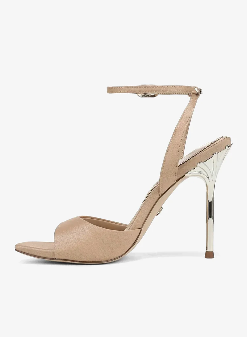 Sam Edelman BROWN Lilian Stiletto Heel Sandal for Women | Best Price UAE