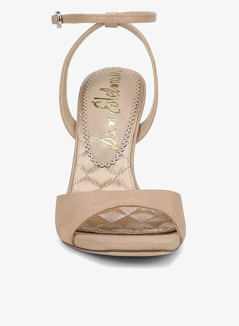 Sam Edelman BROWN Lilian Stiletto Heel Sandal for Women | Best Price UAE