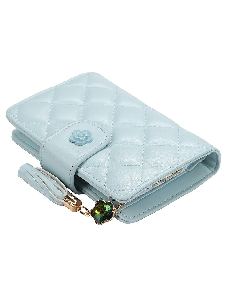 Baellery women's wallet with multiple card slots - blue - Image 1