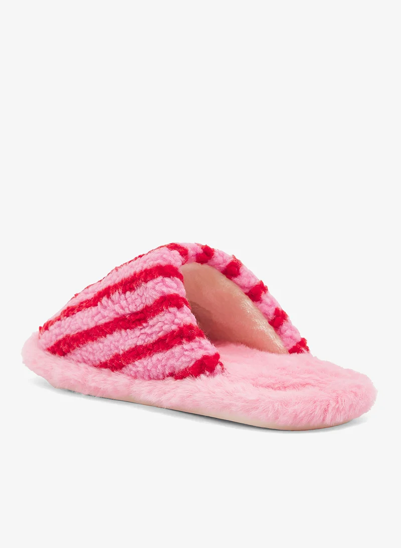 Ginger Printed Cozy Bedroom Slippers