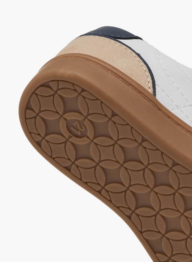 Barefeet Boys Panelled Hook and Loop Sneakers - Image 5