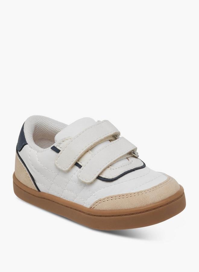 Barefeet Boys Panelled Hook and Loop Sneakers - Image 2