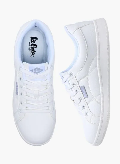 Lee Cooper Men's Solid Lace-Up Sneakers